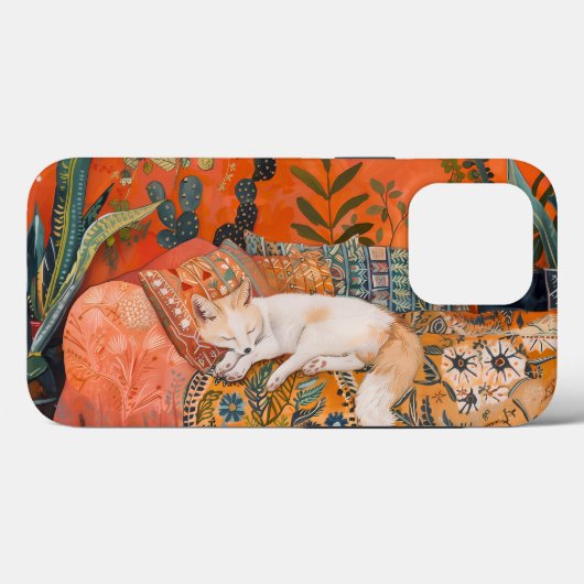 Schlaffuchs Case-Mate iPhone Hülle (Rückseite (Horizontal))