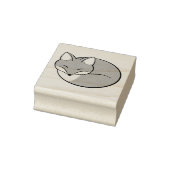 Schlaffuchs, Etched Gummistempel (Stempel)