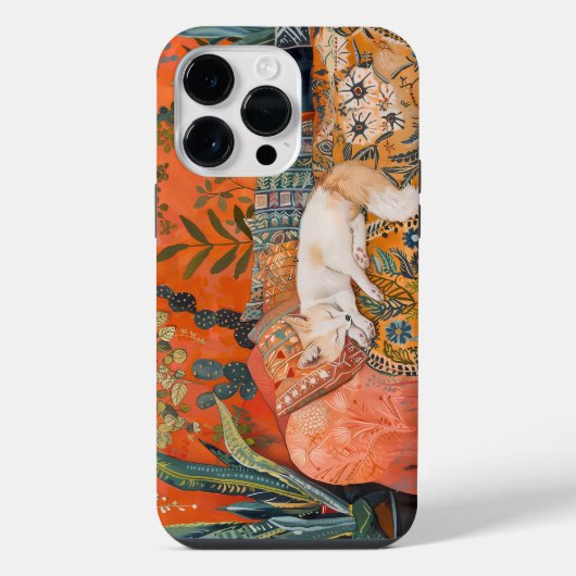 Schlaffuchs iPhone Hülle (Rückseite)