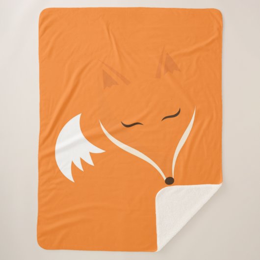Schlaffuchs Sherpa Blanket Sherpadecke (Vorderseite)