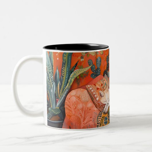 Schlaffuchs Zweifarbige Tasse (Links)