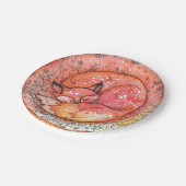 Schlaffuß Pappteller (Schrägansicht)