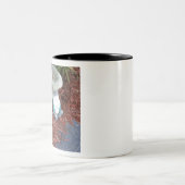 Schlafgartenknochen Zweifarbige Tasse (Mittel)