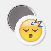 Schlafgefecht Emoji Magnet (Vorderseite/Rückseite)