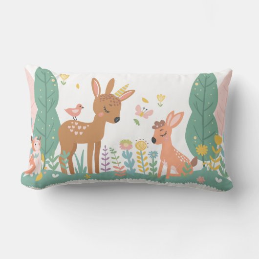 Schlafgelegenheiten mit Blume Lendenkissen (Vorderseite)