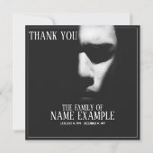 Schlafgesicht im Halbschatten (Vorderseite)