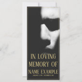 Schlafgesicht im Halbschatten (Vorderseite)