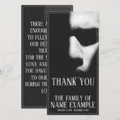 Schlafgesicht im Halbschatten (Vorne/Hinten)