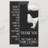 Schlafgesicht im Halbschatten (Vorne/Hinten)