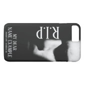 Schlafgesicht im Halbschatten Case-Mate iPhone Hülle (Rückseite (Horizontal))