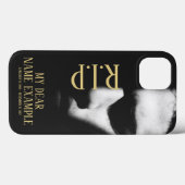 Schlafgesicht im Halbschatten Case-Mate iPhone Hülle (Rückseite (Horizontal))