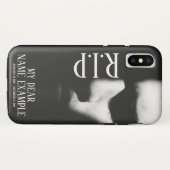 Schlafgesicht im Halbschatten Case-Mate iPhone Hülle (Rückseite (Horizontal))