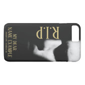 Schlafgesicht im Halbschatten Case-Mate iPhone Hülle (Rückseite (Horizontal))