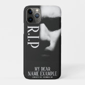 Schlafgesicht im Halbschatten Case-Mate iPhone Hülle (Rückseite)