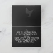 Schlafgesicht im Halbschatten Karte (Innenseite)