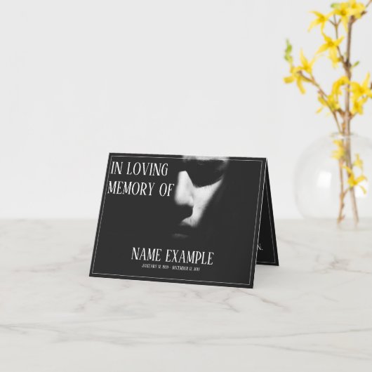 Schlafgesicht im Halbschatten Karte (Gelbe Blume)