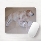 Schlafgolden Retriever Mousepad (Mit Mouse)