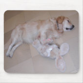 Schlafgolden Retriever Mousepad (Vorne)