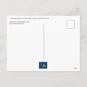 Schlafhai Feiertagspostkarte (Rückseite)