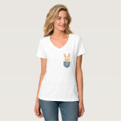 Schlafhasentasche T-Shirt (Vorderseite Vollansicht)