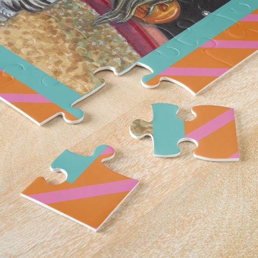 SCHLAFHOLLOW CIRCUS CLOWN, HALLOWEEN ZEBRA PUZZLE (Seite)