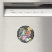 SCHLAFHOLLOW CIRCUS CLOWN, ZEBRA UNICORN MAGNET (In Situ (Geschirrspüler))