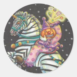 SCHLAFHOLLOW CIRCUS CLOWN, ZEBRA UNICORN STICKERS