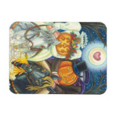 SCHLAFHOLLOW WEDD HALLOWEEN MAGNET RETangle (Horizontal)