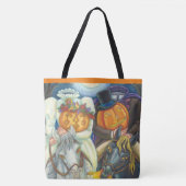 SCHLAFHOLLOW WEDD, HEADLESS HORSEMAN HALLOWEEN TASCHE (Vorderseite)