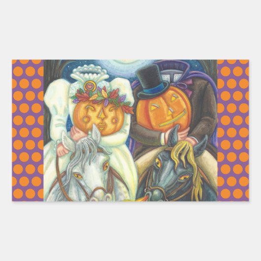 SCHLAFHOLLOW WEDING HALLOWEEN STICKERS SHEET REc (Vorderseite)
