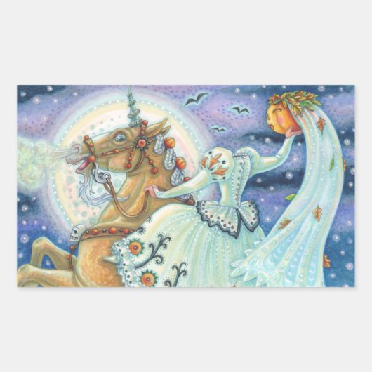 SCHLAFHOLZBRIDE, UNICORN STICKERS SHEET REc (Vorderseite)