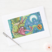 SCHLAFHOLZPINK FLAMINGO STICKERS SHEET REc (Umschlag)