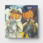 SCHLAFHOLZWÄSCHE, HEADLESS HORSEMAN & BRIDE FOTOPLATTE (Vorderseite)