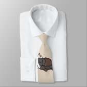 Schlafhund Australischer Hirte Tier Lover ZZZ Krawatte (Gebunden)