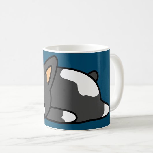 Schlafhund Kaffeetasse (VorderseiteRechts)