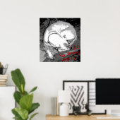 Schlafhund (Plakat) Poster (Heimbüro)