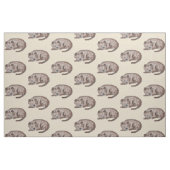 Schlafhundeanzeige Stoff (Fat Quarter (45,7 x 55,9 cm))