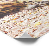 SchlafHyena, Wildlife Fotografy Poster (Ecke)