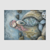 SCHLAFJAHRE MERMAID MIRL DECOUPAGE TISSUPAPIER SEIDENPAPIER (Vorderseite)