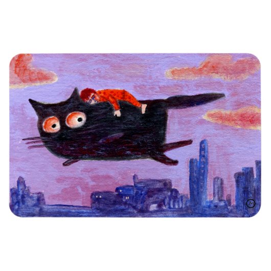 Schlafjunge Magnet (Horizontal)