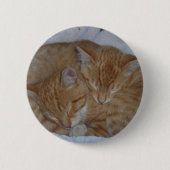 Schlafkätzchen Button (Vorderseite)