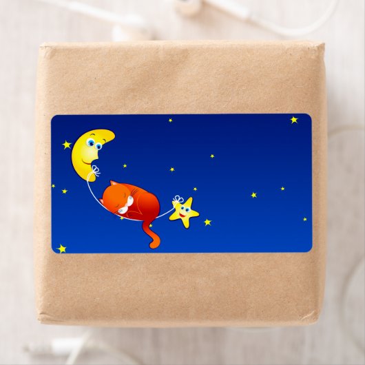 Schlafkätzchen, Etikett (Insitu)