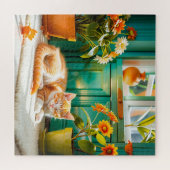Schlafkätzchen Puzzle (Horizontal)
