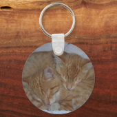 Schlafkätzchen Schlüsselanhänger (Vorderseite)