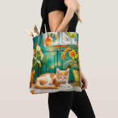 Schlafkätzchen Tasche (Von Nahem)