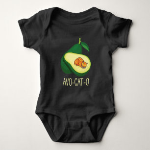 Schlafkatze Avocado Niedliches Gemüsepflanzchen P Baby Strampler