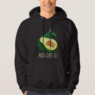 Schlafkatze Avocado Niedliches Gemüsepflanzchen Pu Hoodie