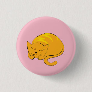 Schlafkatze Button