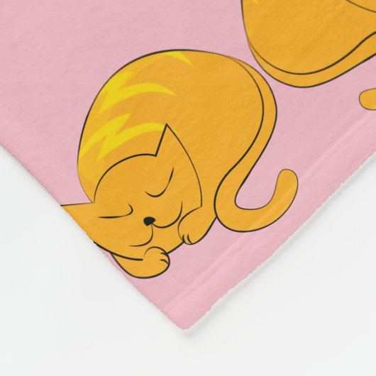 Schlafkatze Fleecedecke (Ecke)