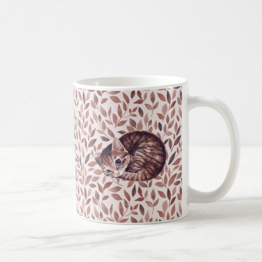 Schlafkatze Kaffeetasse (Rechts)
